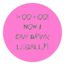 Woo-Hoo! stickers by SassyStickerStore Woo-Hoo! stickers