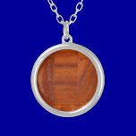 WOOD108 RED CHERRYWOOD WOOD FLOORING BACKGROUND WA necklaces