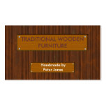 Wood 4 Wood Effect Business Cards