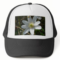 Wood Anemone Flower Mesh Hat