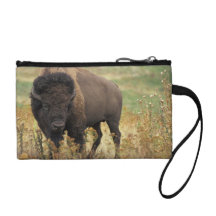 Wood Bison Coin Purse