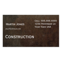 Wood Business Card