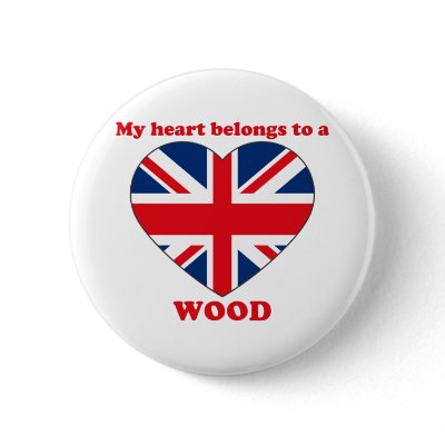 Wood Button by ValentinesDayTshirts