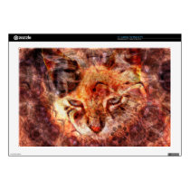 Wood Cat 17" Laptop Skin