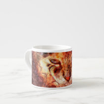 Wood Cat Espresso Mug mugs