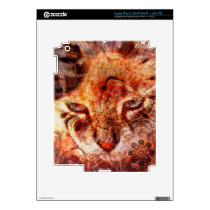 Wood Cat iPad Skin