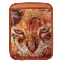 Wood Cat iPad Sleeve