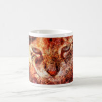 Wood Cat Mug