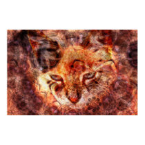 Wood Cat posters by wingedturtle Wood Cat posters
