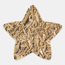 Wood Chips Stickers
