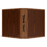 Wood Design 3 Ring Binders