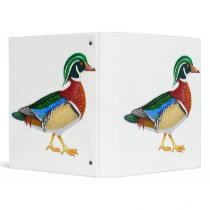 Wood Duck Drake Binder
