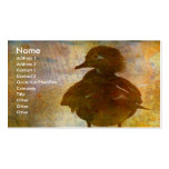 Wood Duck Hen Business Card Template
