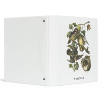 Wood Duck, John Audubon 3 Ring Binders