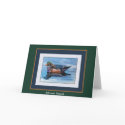 wood duck note card