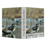 Wood Duck Pair Vinyl Binders