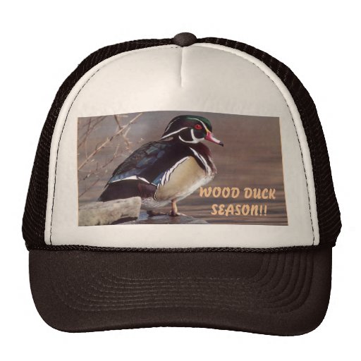 WOOD DUCK SEASON!! Hat Zazzle