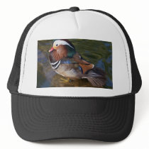 Wood Duck With An Ankle Braclet hats