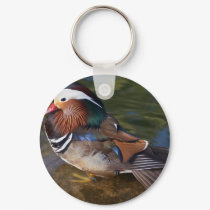 Wood Duck With An Ankle Braclet keychains