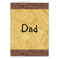 Wood Effect Abstract Greeting Cards