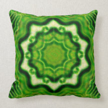 WOOD Element kaleido pattern Pillows