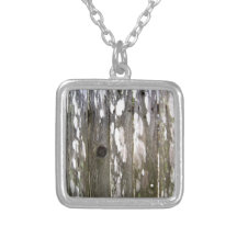Wood Fence Texture Photography Pendant