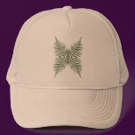 Wood Fern Collage hats