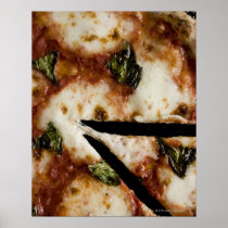 wood-fired cheese pizza print