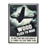 Wood Flies To War Post Cards