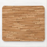 Wood floorboard pattern mousepad