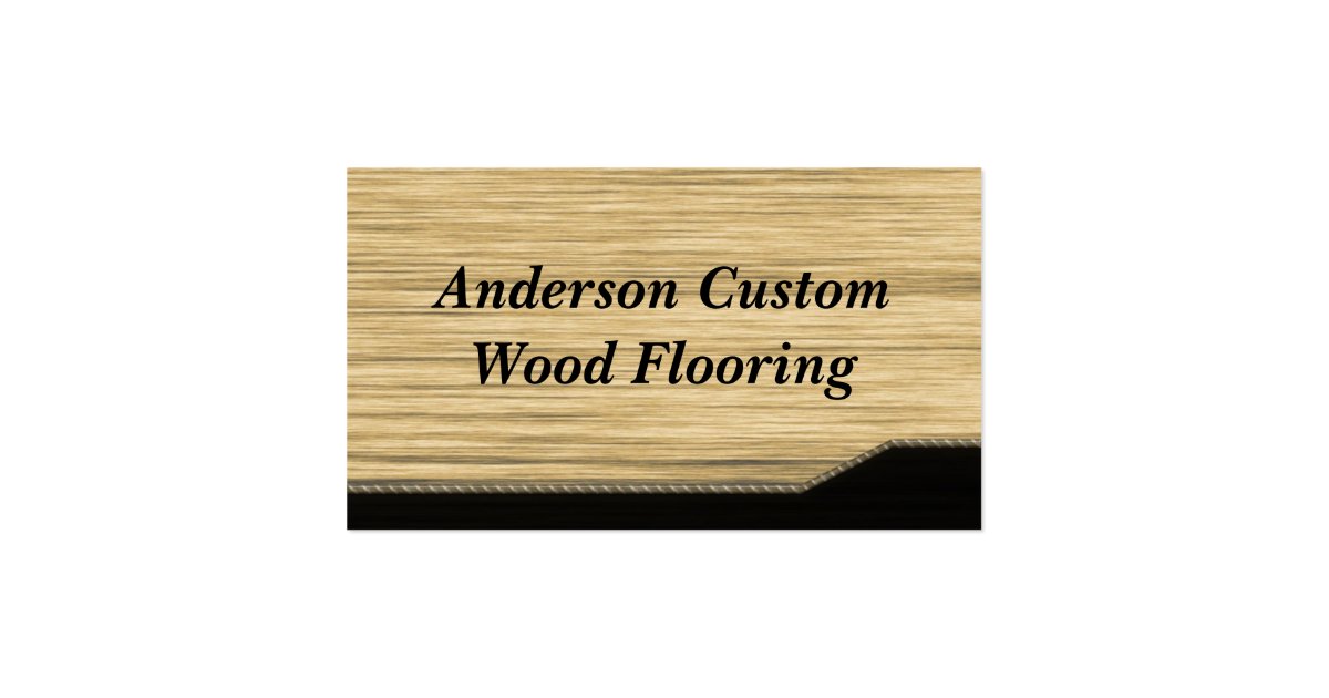 wood flooring business card zazzle wood flooring business card zazzle
