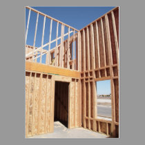 Wood Frame business cards