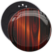 Wood Glossy Button Pin