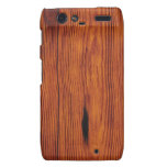 Wood Grain Motorola Droid RAZR Case