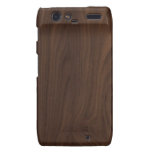 Wood Grain Motorola Droid RAZR Case
