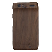 Wood Grain Motorola Droid RAZR Case