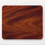 wood grain mouse pad