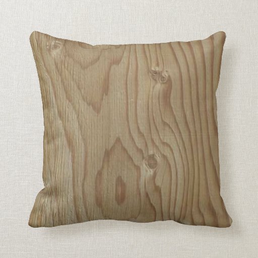 Wood Grain Pillow Zazzle