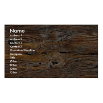 Wood grain, sheet of weathered timber business cards