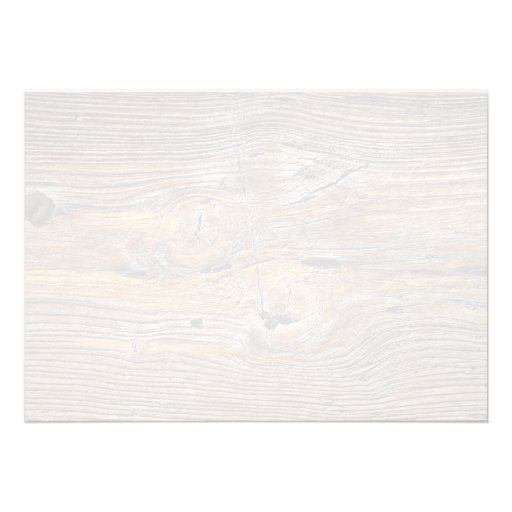 Wood grain, sheet of weathered timber personalized announcement