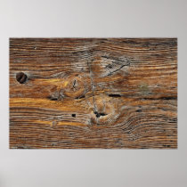 Wood grain, sheet of weathered timber print