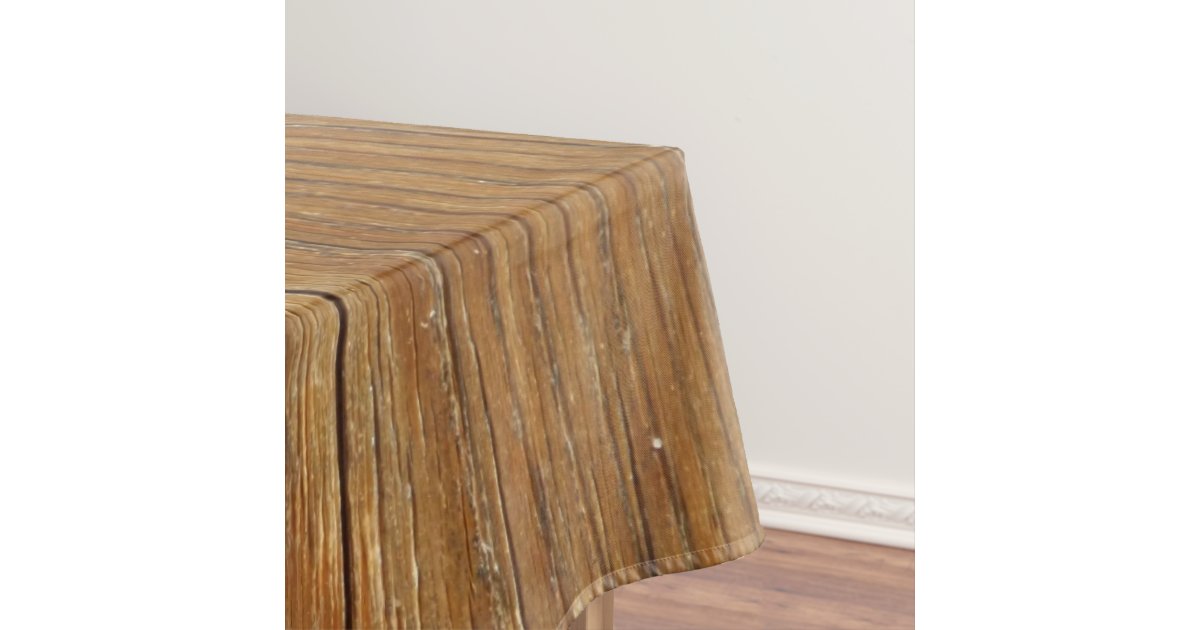 Wood Grain Tablecloth Zazzle