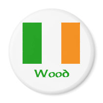 Wood Irish Flag magnets by NameGame Wood Irish Flag magnets