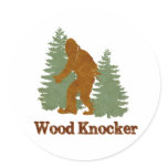 Wood Knocker (Squatch) Sticker