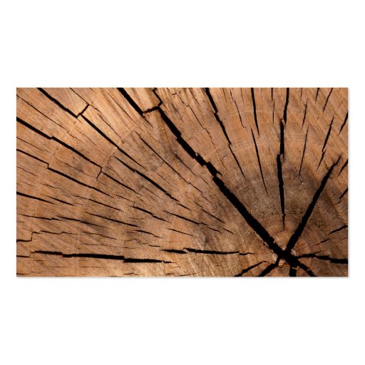 Wood Log Business Card Templates