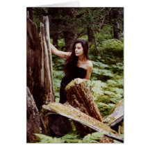 Wood Nymph notecard