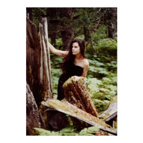 Wood Nymph poster print