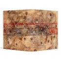 Wood Paisley binders by ShouShou Wood Paisley binders