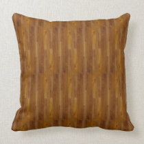 wood paneling pillow
