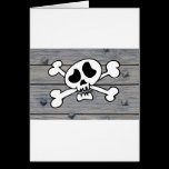 Wood planks with square nails texture cards